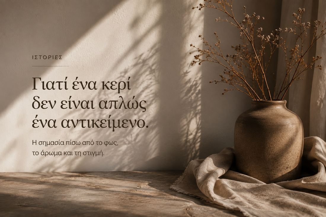 Γιατί ανάβουμε ένα κερί; Η ιστορία πίσω από το φως.